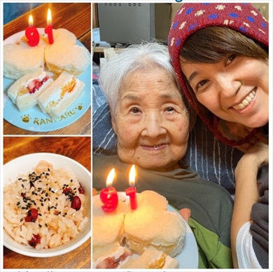 「おニャン子クラブ」元メンバーの新田恵利と要介護5の母親の親子ショット