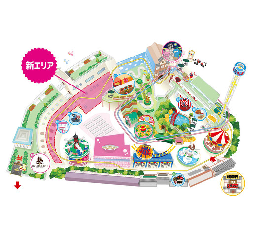 新エリアの位置