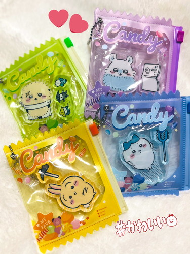 セリア「お菓子パッケージキーホルダー」