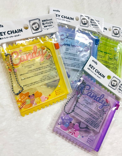 セリア「お菓子パッケージキーホルダー」