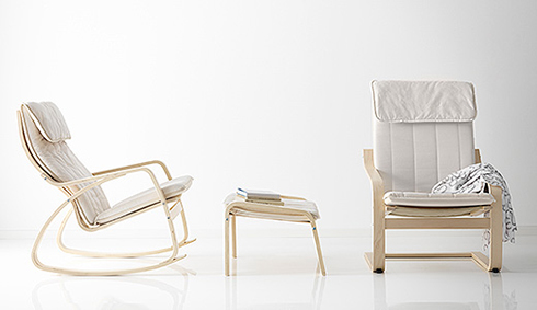 春日さんが壊したIKEAのポエング アームチェア