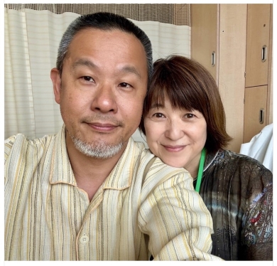 新田恵利と入院中の夫