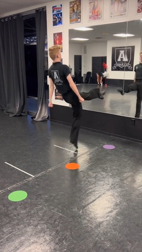 超速ステップ　アイリッシュ・ダンス　ダンサー