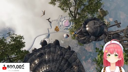 さくらみこ Only Up! ゲーム 180万人 YouTube VTuber ホロライブ 撮れ高