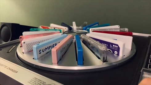 カセットデッキ　20連装　パナソニック　レトロ