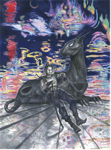 天野喜孝のアート作品「ZAN」が劇場アニメ化 日米合作で2026年