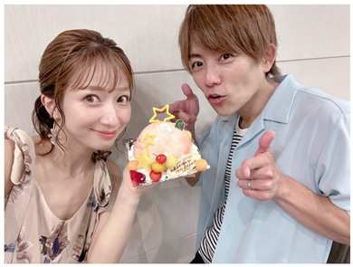 辻希美と杉浦太陽の夫婦ショット