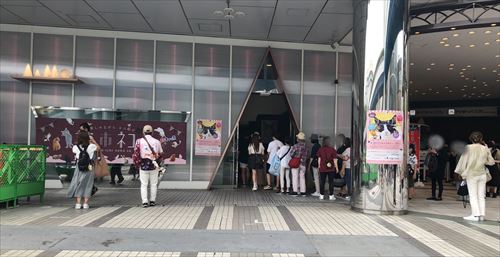 ネコ市ネコ座会場入り口