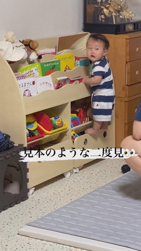 「見本のような二度見」