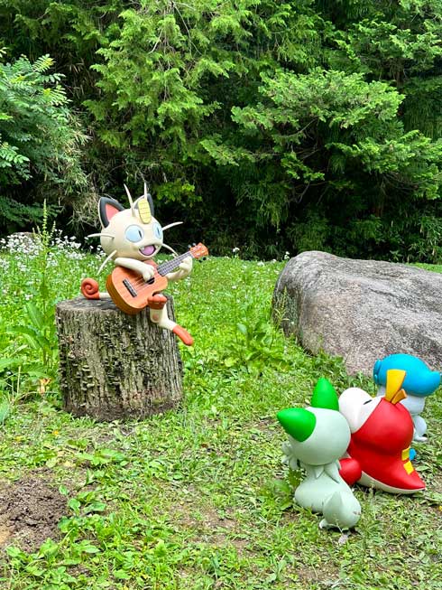 粘土 等身大 フィギュア ロケット団 ニャース ポケモン 手作り