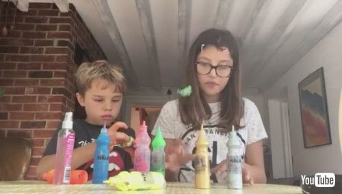 「Girl Playing With Slime Ends Up Getting It Stuck in Her Hair - 1426792」
