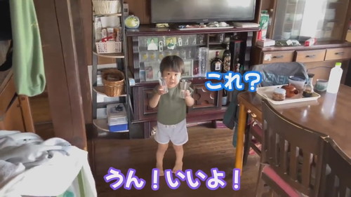 「【癒やし】94歳と2歳の会話が可愛すぎるので絶対に見てください！」