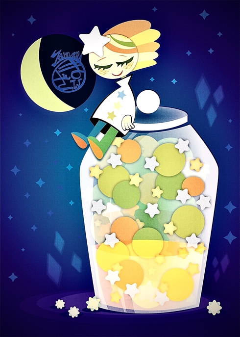 梅シロップ　氷砂糖　金平糖