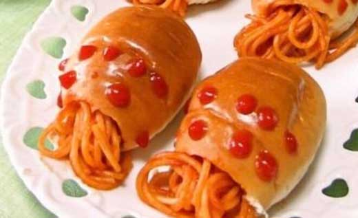 風の谷のナウシカ 王蟲 パン ナポリタン ケチャップ キャラフード