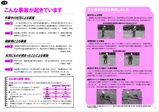 国民生活センター 刈払機 草刈機 回転刃 障害物 危険 事故 注意喚起