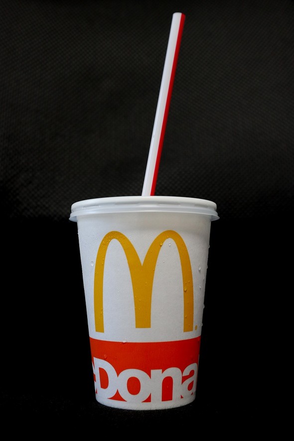 ストロー　マック　マクドナルド