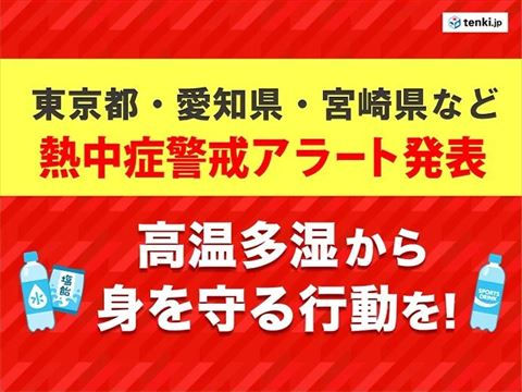 熱中症警戒アラート