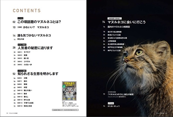 マヌルネコの秘密の目次