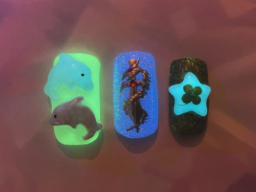 「サービスエリアのおみやげキーホルダーオールスターズネイル」