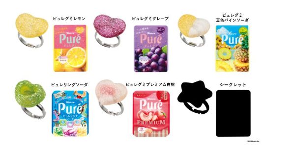 新登場3種とシークレット1種を加えた全6種類がラインアップ！