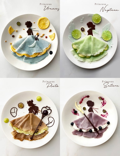 セーラームーンのドレスクレープシリーズ