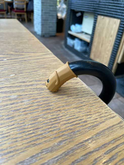 はにわ 指サック はにさっく使い方 ビニール傘 持ち手 ライオン事務器