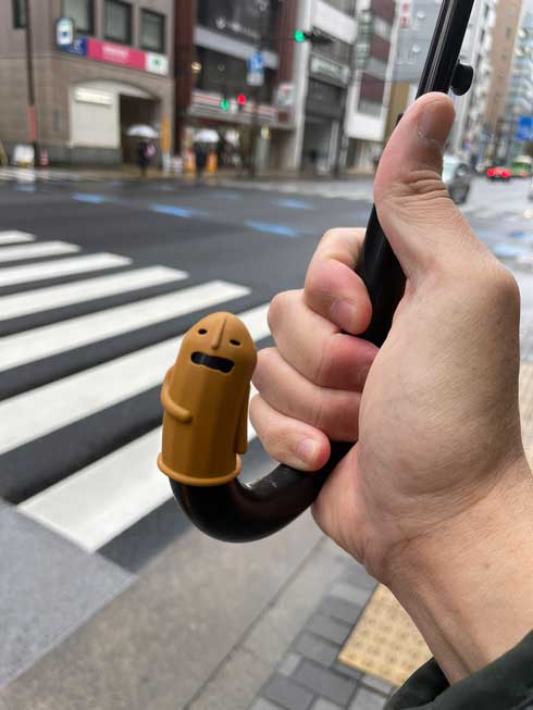 はにわ 指サック はにさっく使い方 ビニール傘 持ち手 ライオン事務器