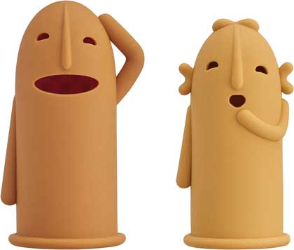 はにわ 指サック はにさっく使い方 ビニール傘 持ち手 ライオン事務器