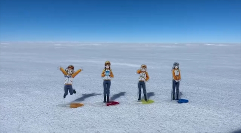 よりもい　聖地巡礼　南極大陸