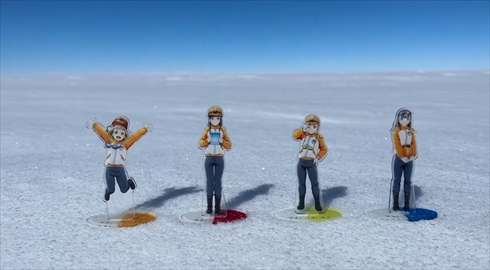 よりもい　聖地巡礼　南極大陸