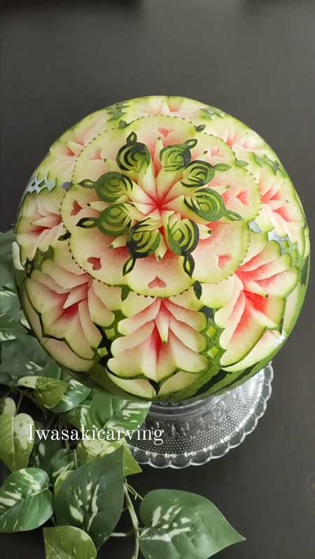 カービング 彫刻 スイカ メロン 石けん