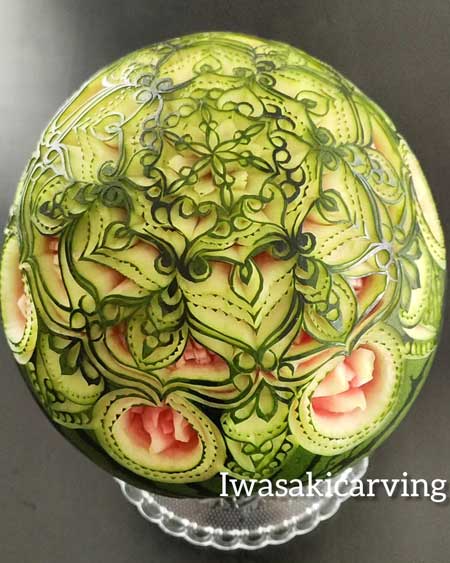 カービング 彫刻 スイカ メロン 石けん