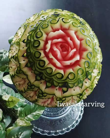 カービング 彫刻 スイカ メロン 石けん