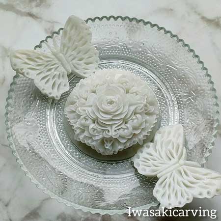 カービング 彫刻 スイカ メロン 石けん