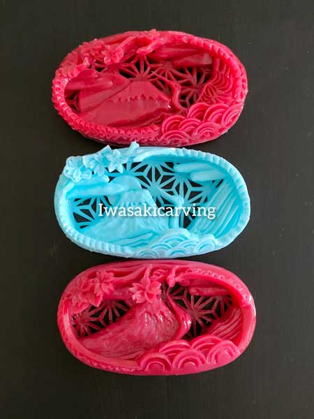 カービング 彫刻 スイカ メロン 石けん