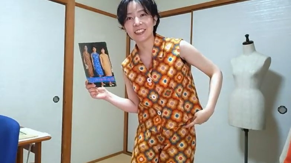 完成した洋服の画像