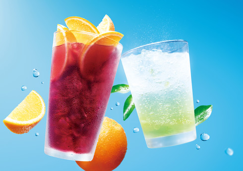 モス　モスバーガー　ティーサングリア　モクテル