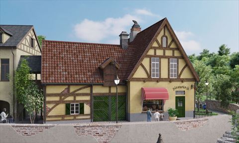 ジブリパーク 魔女の谷 グーチョキパン屋