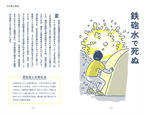 アウトドア 事故 リスク