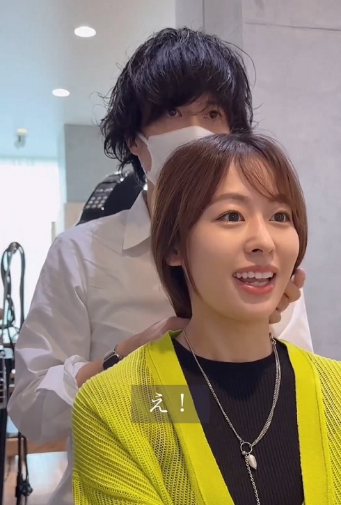 かわいいショートに変身04