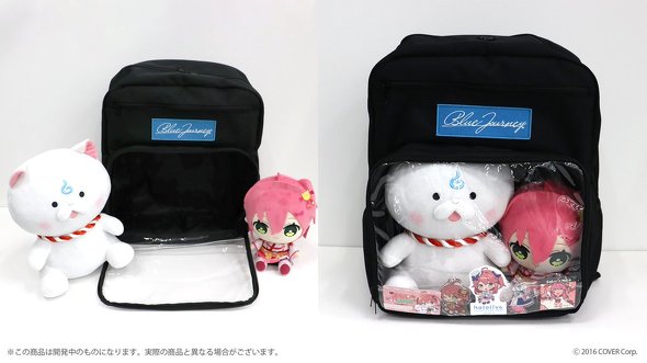 ホロライブ　Blue Jorney　オリジナルリュック　さくらみこ　35P　猫又おかゆ　戌神ころね