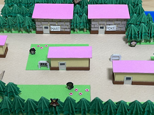 ポケモンのマップを再現したジオラマがすごい 2年がかりで