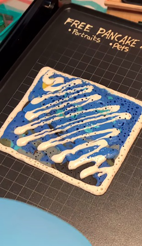 パンケーキ アート ゴッホ