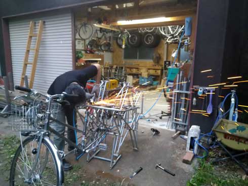 自転車 ストランドビースト 組み合わせ 後輪 テオ・ヤンセン 自作