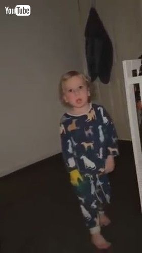 「Dramatic Toddler Gets Annoyed When His Dad Tells Him That He's Just Tired - 1430796」