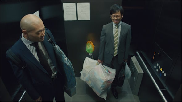 サントリープレミアムモルツCM無言の父たち