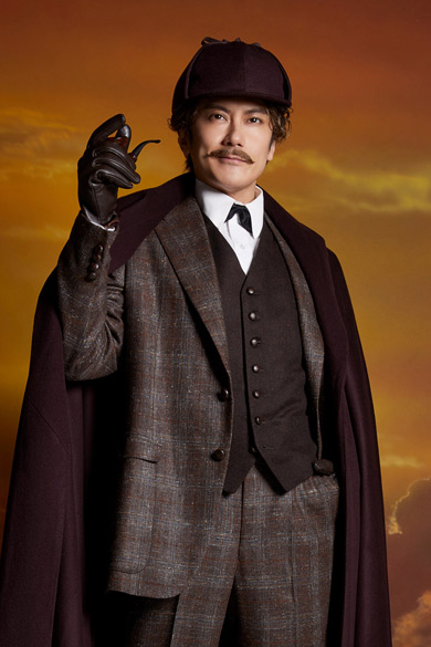 「LUPIN 〜カリオストロ伯爵夫人〜」メインキャストの扮装ビジュアル