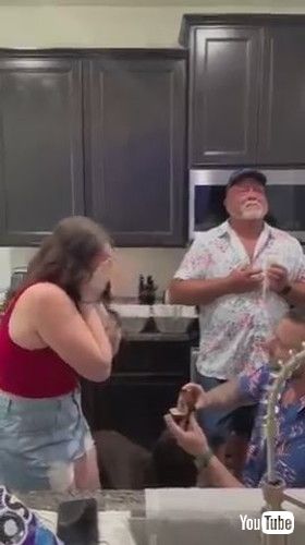 「Father Gets Emotional While Seeing Daughter Getting Proposed - 1431917」