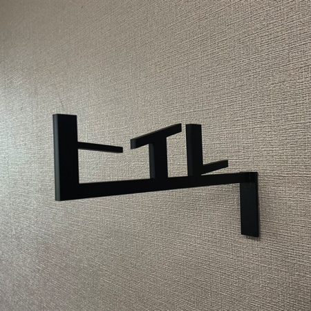 ピクトサインを使ったインテリアアイテムがかわいい