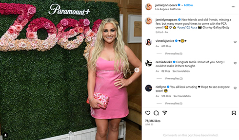 ジェイミー・リン・スピアーズ